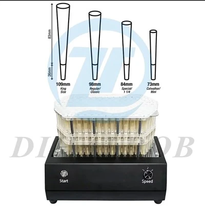 เครื่องบรรจุกรวยรีดก่อนสำหรับกรวยเติมการดำเนินการแบบโต้ตอบ