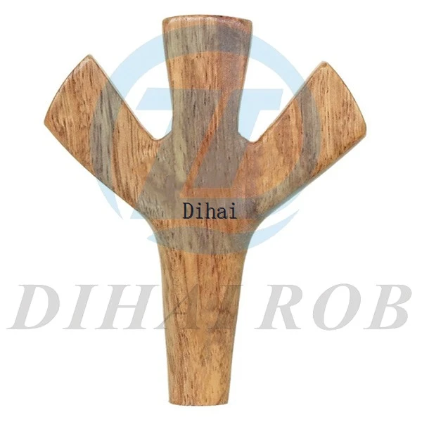 PRE-ROLL Raw Natural Smoking Pipe Hand Wood Bifurcated Tube